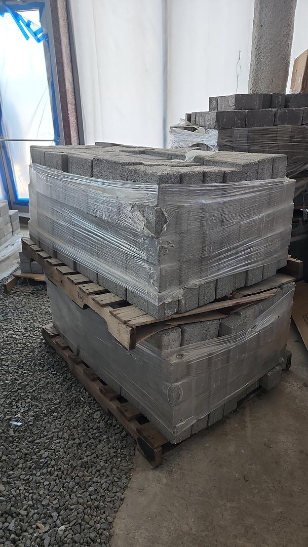 Concrete Paver - Light Grey-4"W x 8"L x 4"H_240pcs/Pallet (sold by pallet)