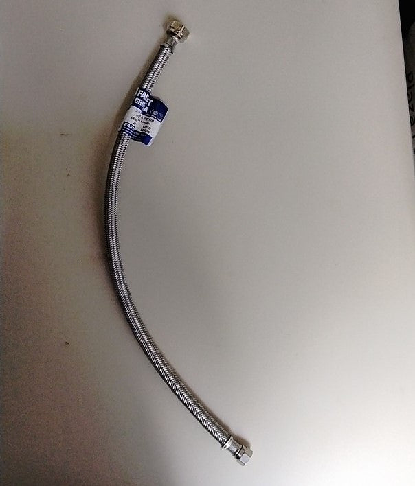 Faucet Sink Connector Water Supply Line 1/2 in. FIP x 3/8 in. compression 20" (10 units/pack)