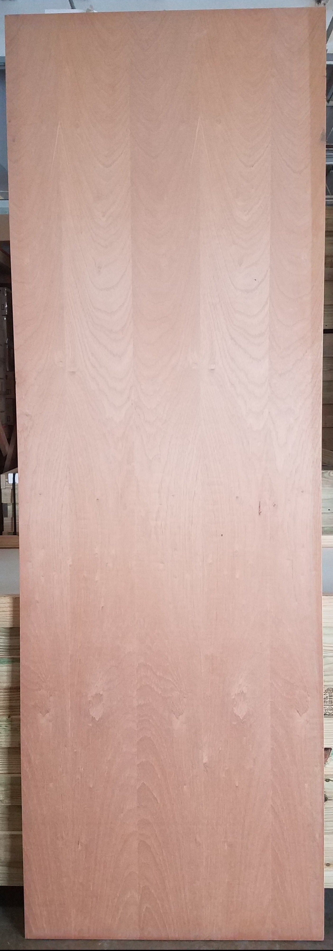 32 in. x 80 in. Unfinished Interior Wood Door Slab - SemiSolid (10 unit minimum order)