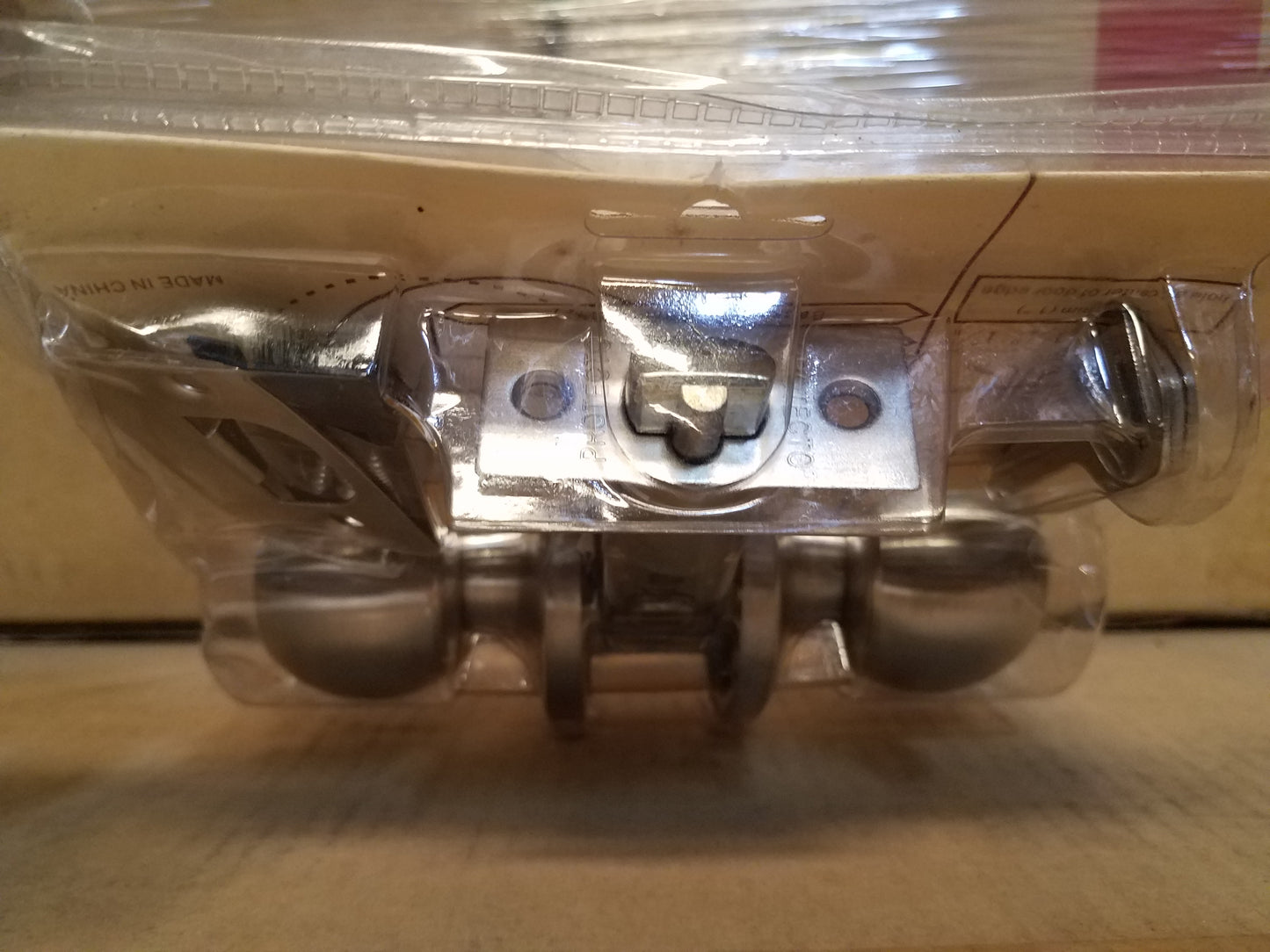 Exterior Door Lock 2-3/8” Stainless Steel (1,023 units/lot)