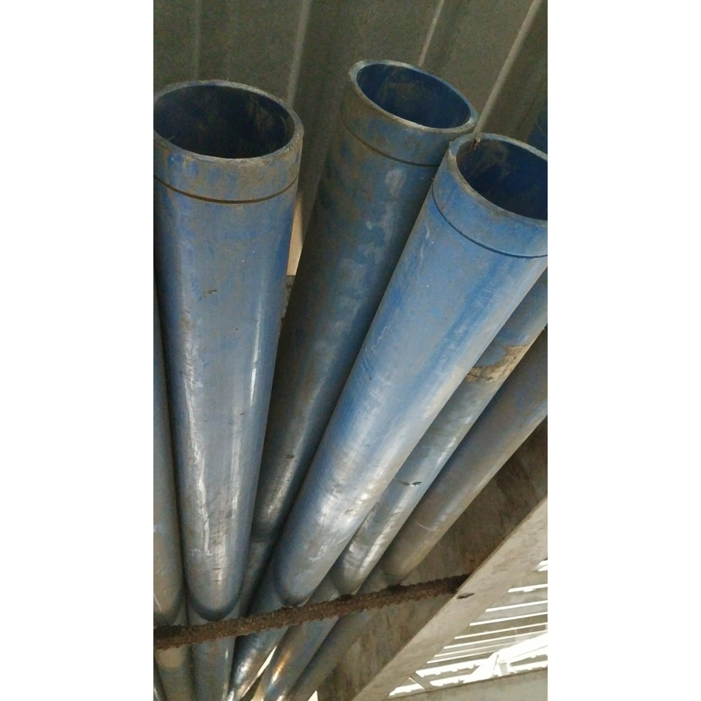 4 in Polypropylene Pipe, Pipe / Schedule 40 Blueline Pipe Blueline FRPP