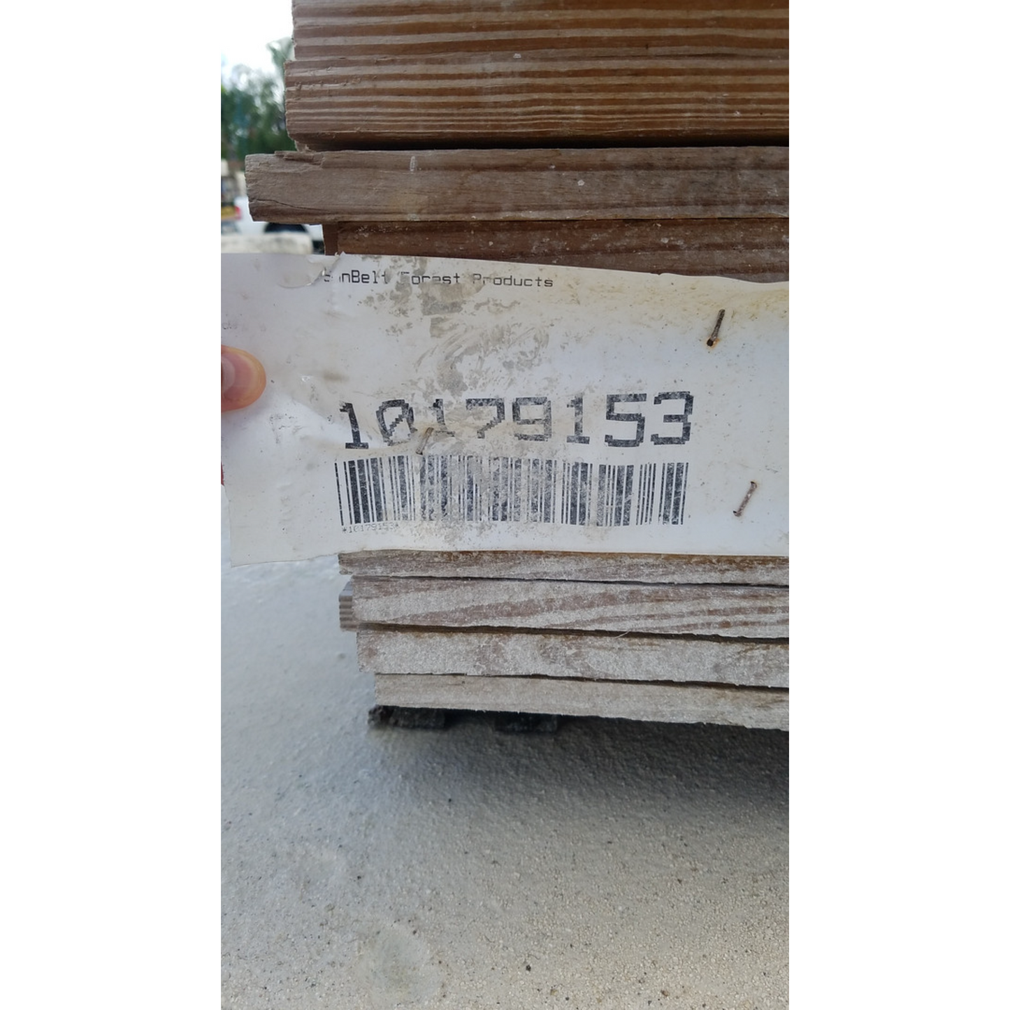 Alfajías 1"x2"x10' (Lote de 960 unidades) @ $1.50 c/u