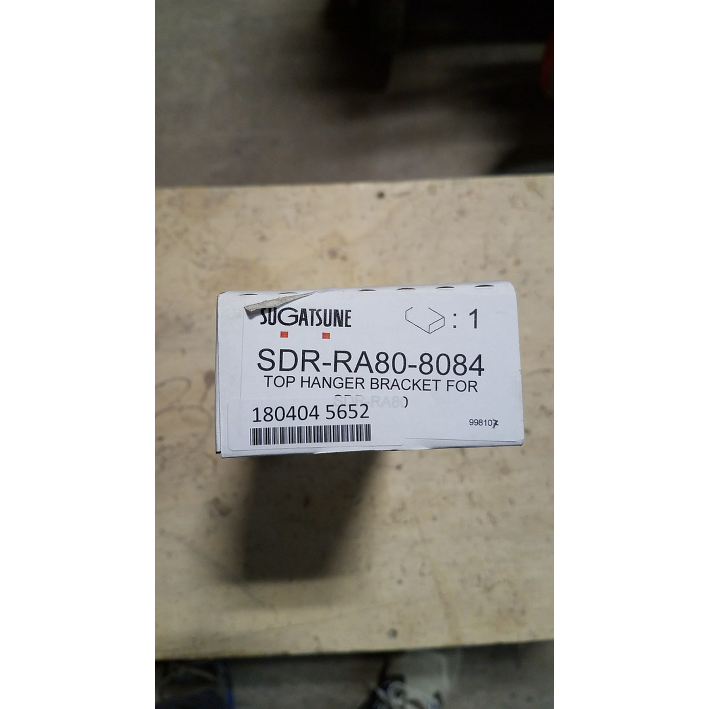 Top Hanger Bracket for SDR-RA80-8084