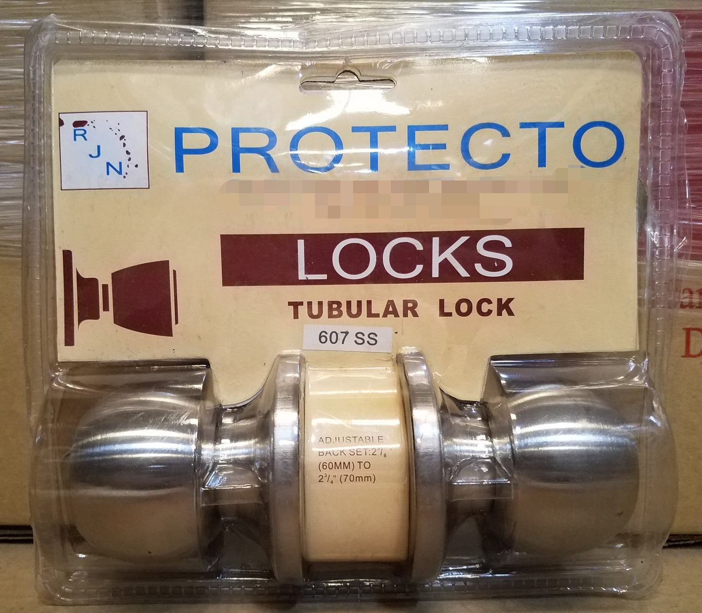Exterior Door Lock 2-3/8” Stainless Steel (1,023 units/lot)