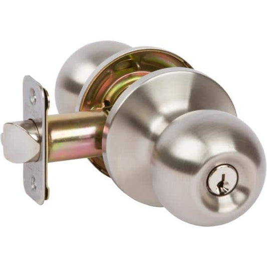 Exterior Door Lock 2-3/8” Stainless Steel (1,023 units/lot)