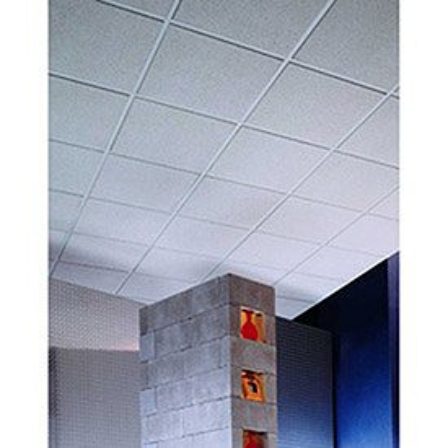Usg Cross Tee (Fire Rated) Ceiling Suspension System, White, 24" X 15/16"